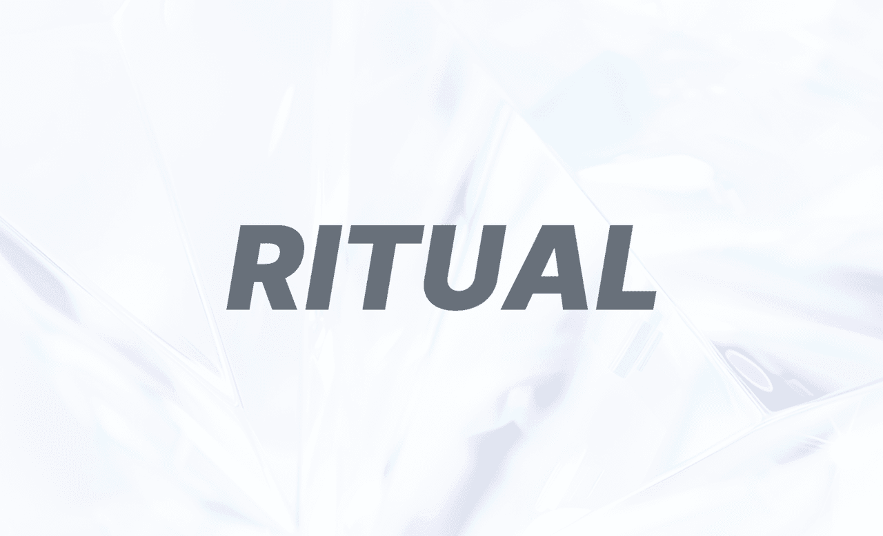 RITUAL — key visual