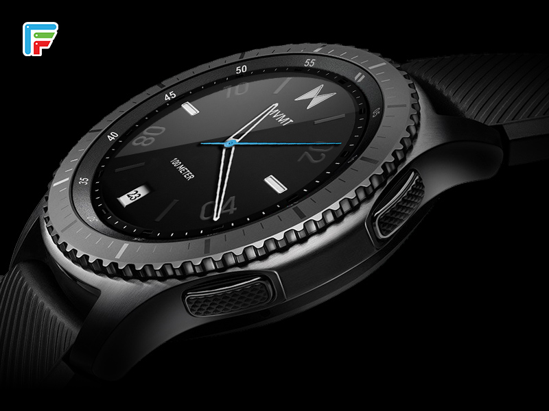 Little Labs — MVMT watch face — product render